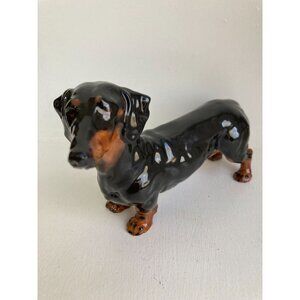 Royal Doulton Dachshund Shrewd Saint Dog HN1128